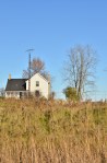Simple abandoned farmhouse in Middlesex County